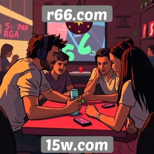 Impacto dos jogos online na comunidade de r66.com